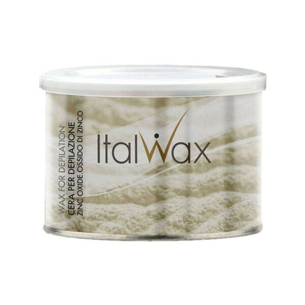 Italwax - Warm wax in a jar Italwax - Zinc, 400 g. - שעווה חמה בצנצנת איטלווקס - אבץ, 400 גרם