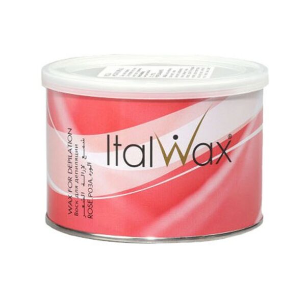 Italwax - Warm wax in a jar Italwax - Rose, 400 g. - שעווה חמה בצנצנת איטלווקס - ורד, 400 גרם