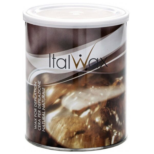 Italwax - Warm wax in a jar Italwax - Natural, 800 g - שעווה חמה בצנצנת איטלווקס - טבעי, 800 גרם