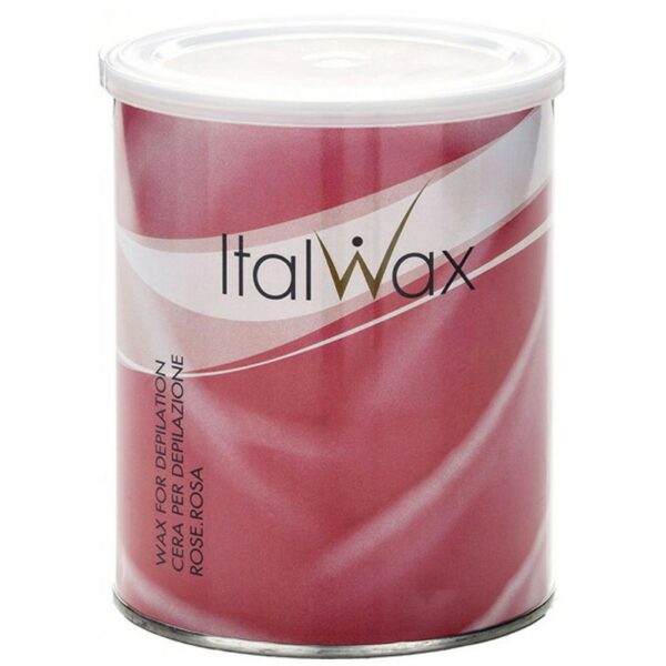 Italwax - Warm wax in a jar Italwax - Rose, 800 g - שעווה חמה בצנצנת איטלווקס - ורד, 800 גרם