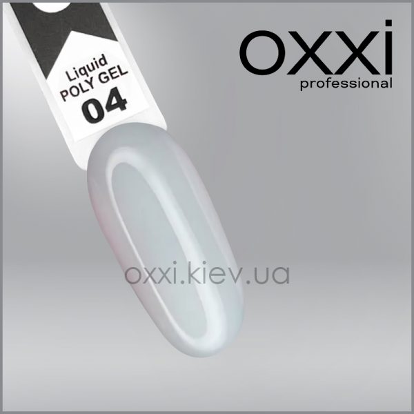 Полігель Liquid Poly Gel OXXI Professional, 4, білий, 15мл - Image 2