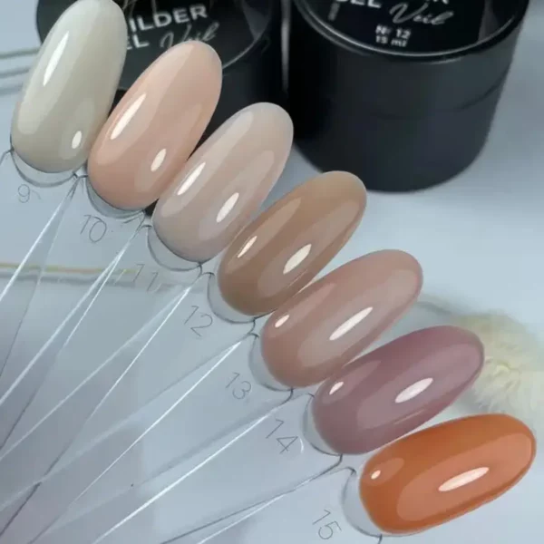 SAGA - Гель для нарощування Builder Gel Veil 15 мл №9 - Image 3