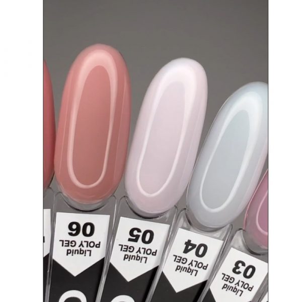 Полігель Liquid Poly Gel OXXI Professional, 4, білий, 15мл - Image 3