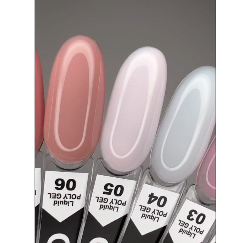 Полігель Liquid Poly Gel OXXI Professional, 4, білий, 15мл - Зображення 3