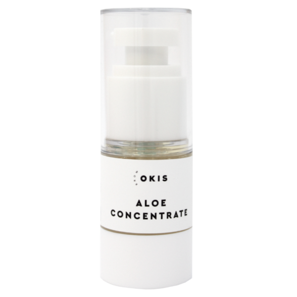 OKIS - Aloe concentrate for deep moisturizing of eyebrows and eyelashes 15 ml - תרכיז אלוורה ללחות עמוקה של גבות וריסים 15 מ"ל