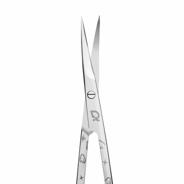 RAIZ - PROFESSIONAL CUTICLE SCISSORS RICH FORM 1 SIZE M - SR-1-M - מספריים מקצועיות ריץ' לעור - Image 4