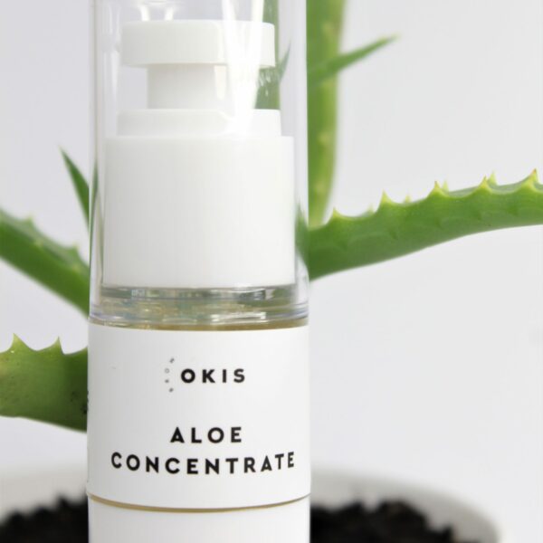 OKIS - Sachet aloe concentrate for deep moisturizing of eyebrows and eyelashes 3 ml - תרכיז אלוורה שקית ללחות עמוקה של גבות וריסים 3 מ"ל - Image 2