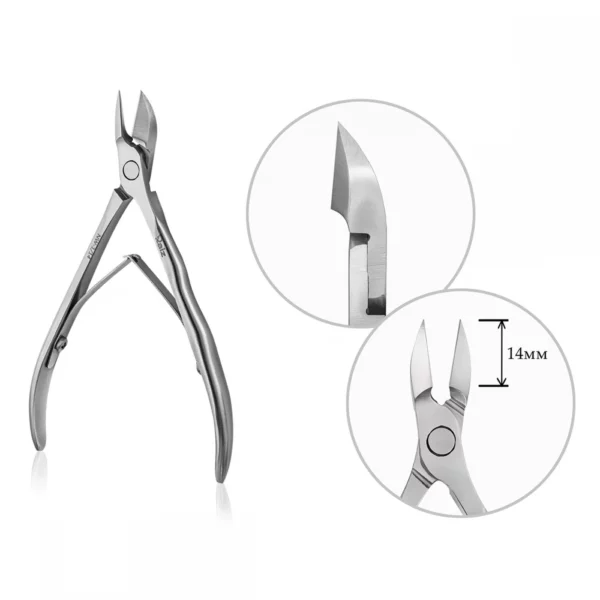 RIZE - Professional leather nippers RAIZ WORK from 1 size 14 mm - NW-1/14 - צבתית מקצועית לעור - Image 2