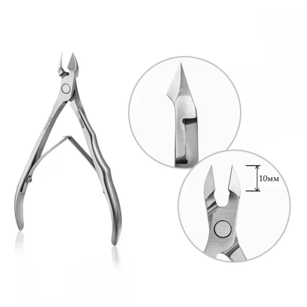 RIZE - Professional leather nippers RAIZ WORK from 2 size 10 mm - NW-2/10 - צבתית מקצועית לעור - Image 2