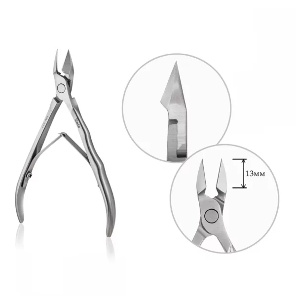 RIZE - Professional leather nippers RAIZ WORK from 2 size 13 mm - NW-2/13 - צבתית מקצועית לעור - Image 2