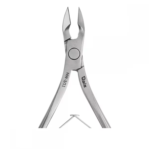 RIZE - Professional leather nippers RAIZ WORK from 3 size 11 mm - NW-3/11 - צבתית מקצועית לעור - Image 4