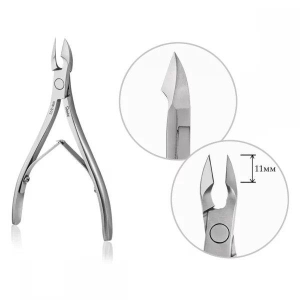 RIZE - Professional leather nippers RAIZ WORK from 3 size 11 mm - NW-3/11 - צבתית מקצועית לעור - Image 2
