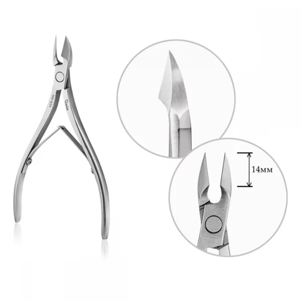 RIZE - Professional leather nippers RAIZ WORK from 3 size 14 mm - NW-3/14 - צבתית מקצועית לעור - Image 2