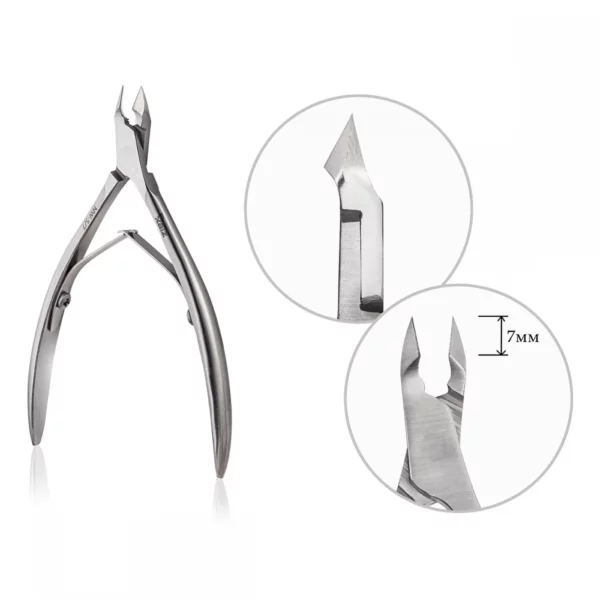 RIZE - Professional leather nippers RAIZ WORK from 5 size 7 mm - NW-5/7 - צבתית מקצועית לעור - Image 2