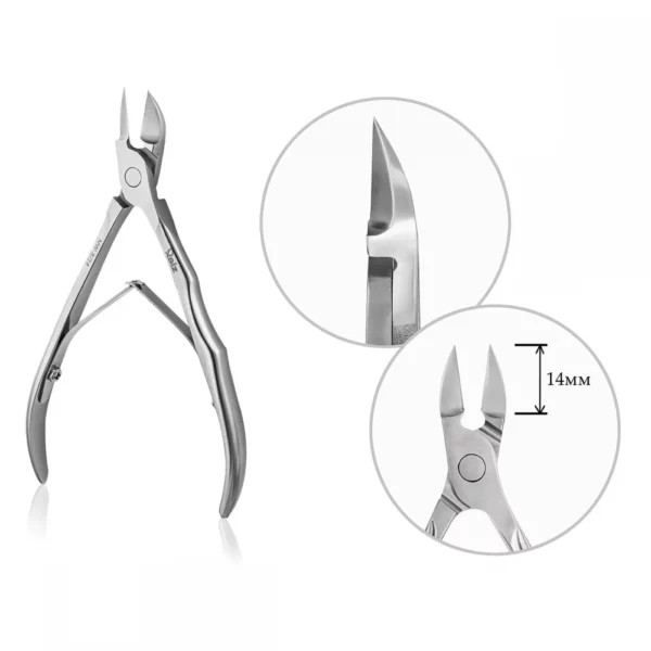 RIZE - PROFESSIONAL CLIPPERS FOR INGROWN NAILS RAIZ WORK FORM 9 SIZE 16 MM - NW-9/16 -  צבתית מקצועית לציפורניים חודרניות - Image 2