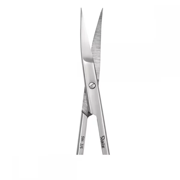 RAIZ - PROFESSIONAL CUTICLE SCISSORS WORK FORM 2 SIZE S - SW-2-S - מספריים מקצועיות לעור - Image 4