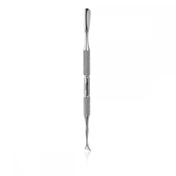 RAIZ - MANICURE SPATULA WORK FORM 2 (ROUNDED PUSHER + CURVED BLADE) - 2 - דוחף עור מעוגל + להב מעוקל