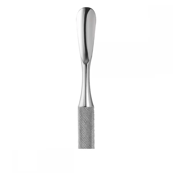 RAIZ - MANICURE SPATULA WORK FORM 2 (ROUNDED PUSHER + CURVED BLADE) - 2 - דוחף עור מעוגל + להב מעוקל - Image 4