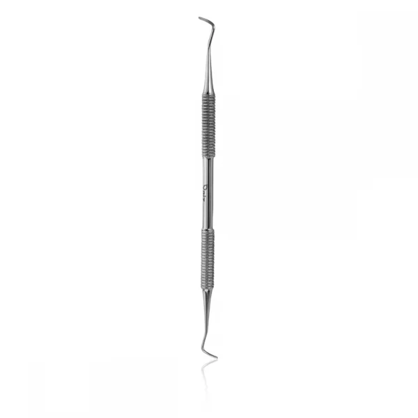 RAIZ - PEDICURE SPATULA WORK FORM 8 (DOUBLE-SIDED CURETTE) - 8 - מרית פדיקור קורט דו צדדי