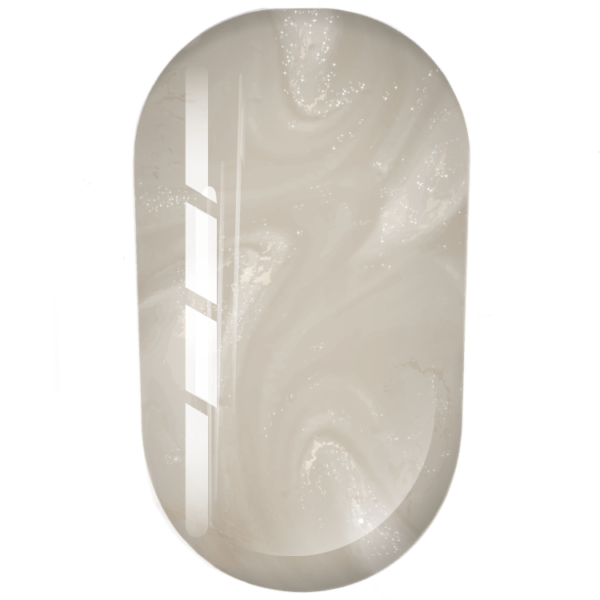 TRENDY - Shell No. 4 is a light platinum shade - ג'ל ציור וקישוט ללא נטרול גוון פלטינה בהיר SHELL 04 - Image 2