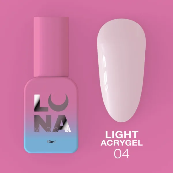 LUNA MOON - Рідкий Гель Light Acrygel 13ml №4
