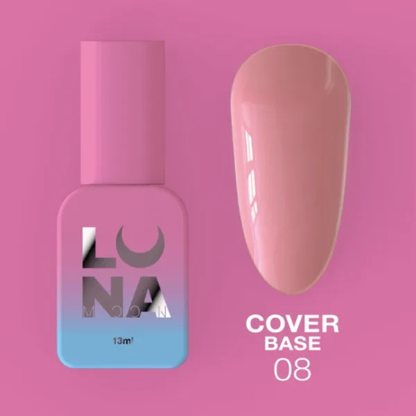 LUNA MOON - Камуфлююча база Cover Base 13ml №8
