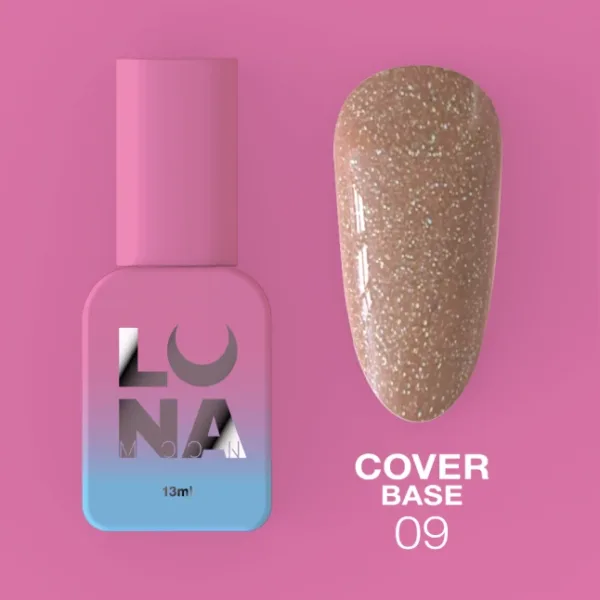 LUNA MOON - Камуфлююча база Cover Base 13ml №9