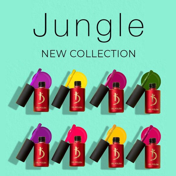 Kodi - Gel Polish No. 07 JL, 7 ml - לק ג'ל ג'ונגל 7 מל - JL 07 - Image 2