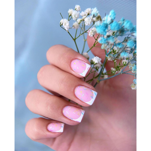 LUNA MOON - Матовий топ без липкого шару Top Matte Ice Cream 13ml - Image 2