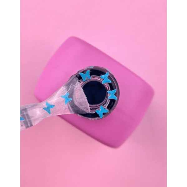 LUNA MOON - Топ для гель-лаку Top Butterfly Blue 13ml - Image 3