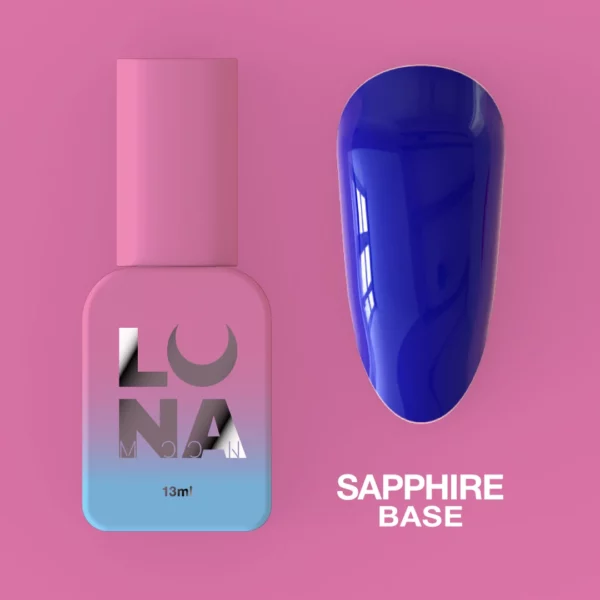 LUNA MOON - Камуфлююча база Color Base 13ml - Sapphire