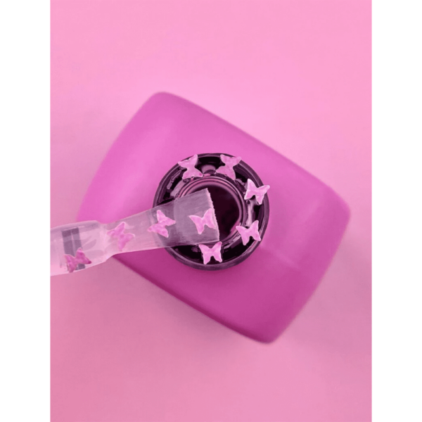 LUNA MOON - Топ для гель-лаку Top Butterfly Pink 13ml - Image 3