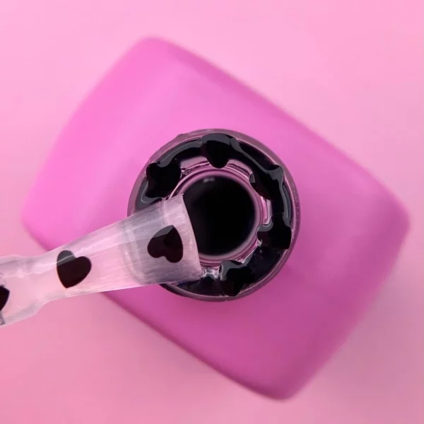 LUNA MOON - Топ для гель-лаку Top Romantic Black 13ml - Image 3
