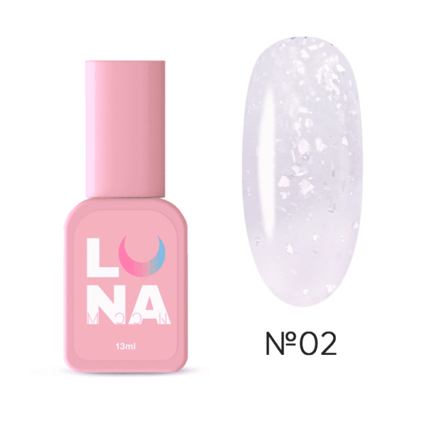 LUNA MOON - Камуфлююча база Crystal Base 13ml №2