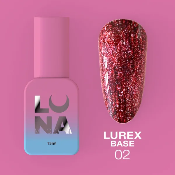 LUNA MOON - Камуфлююча база Lurex Base 13ml №2