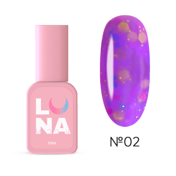 LUNA MOON - Камуфлююча база Tutti Frutti Base 13ml №2