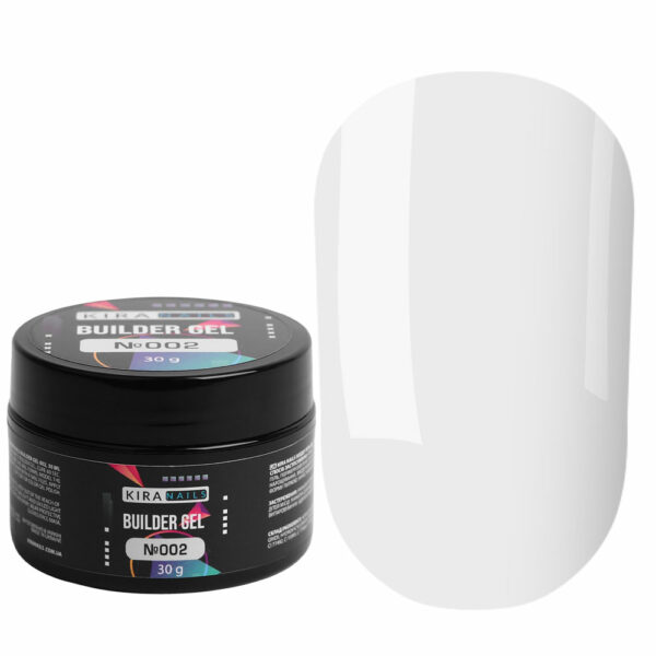 Kira Nails - Builder Gel 002, 30 g - ג'ל בנייה בילדר ג'ל 30 גרם - 002