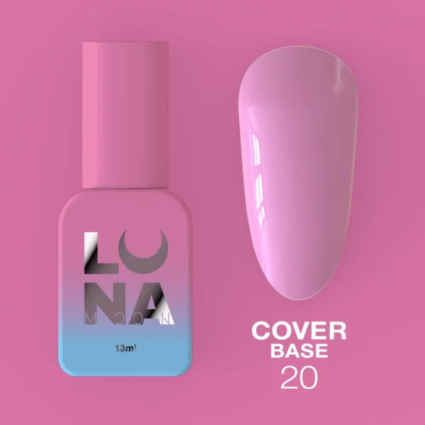 LUNA MOON - Камуфлююча база Cover Base 13ml №20
