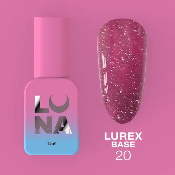 LUNA MOON - Камуфлююча база Lurex Base 13ml №20