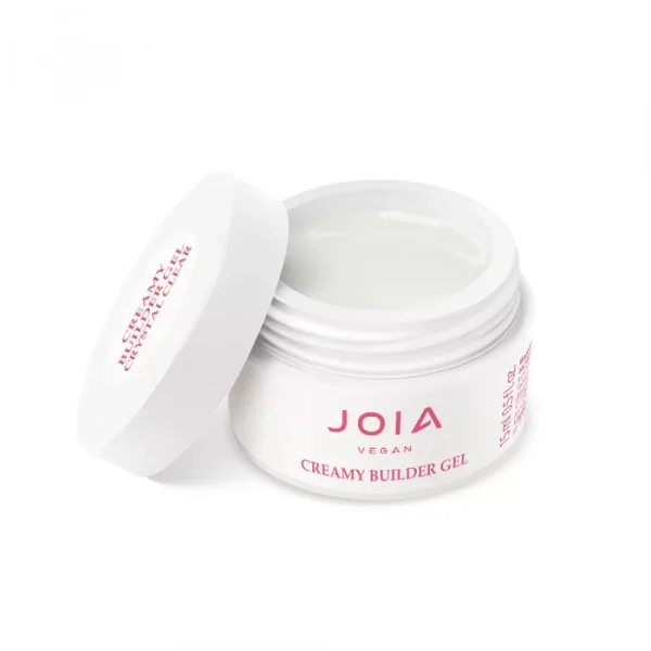 JOIA vegan - Modeling gel Creamy Builder Gel,15 ml - Crystal Clear Моделюючий гель
