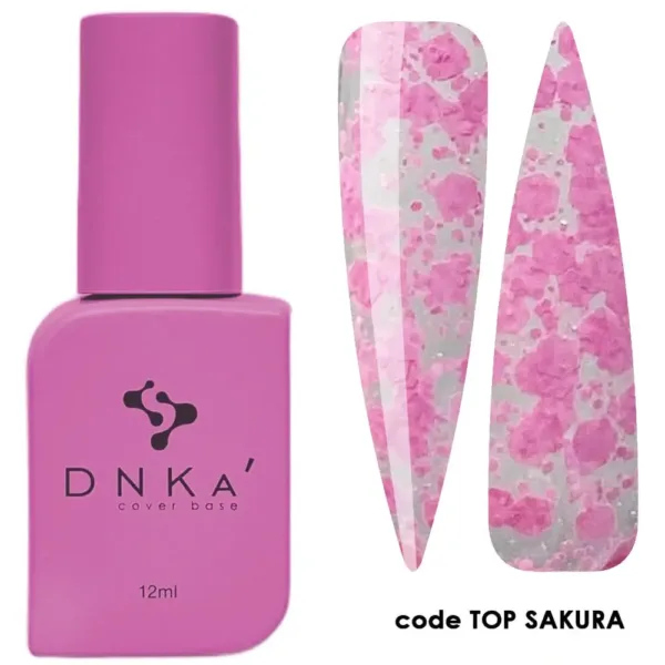 DNKA - Топ для нігтів Sakura, 12 мл