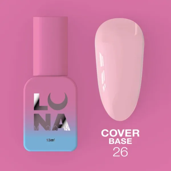 LUNA MOON - Камуфлююча база Cover Base 13ml №26