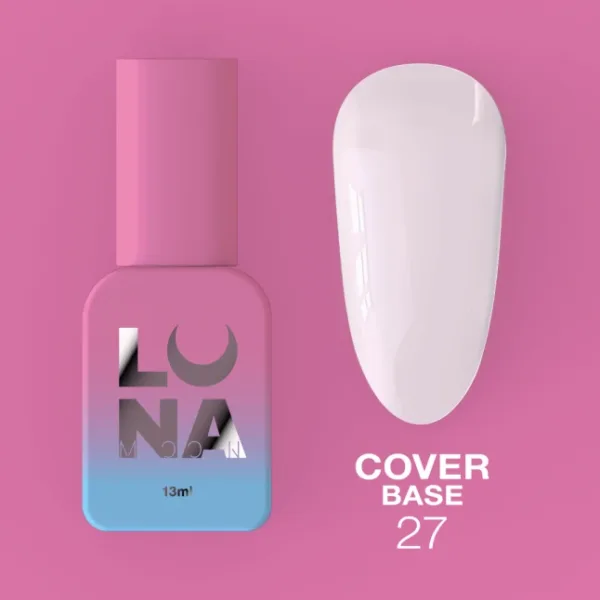 LUNA MOON - Камуфлююча база Cover Base 13ml №27
