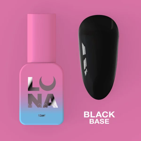 LUNA MOON - Камуфлююча база Color Base 13ml - Black