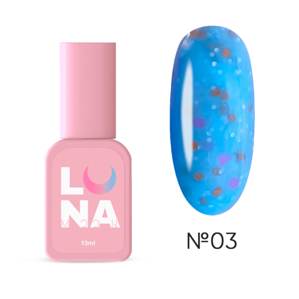 LUNA MOON - Камуфлююча база Tutti Frutti Base 13ml №3