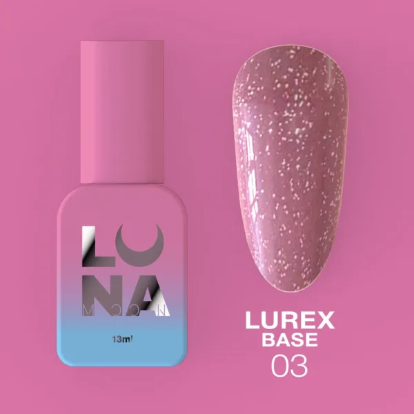LUNA MOON - Камуфлююча база Lurex Base 13ml №3