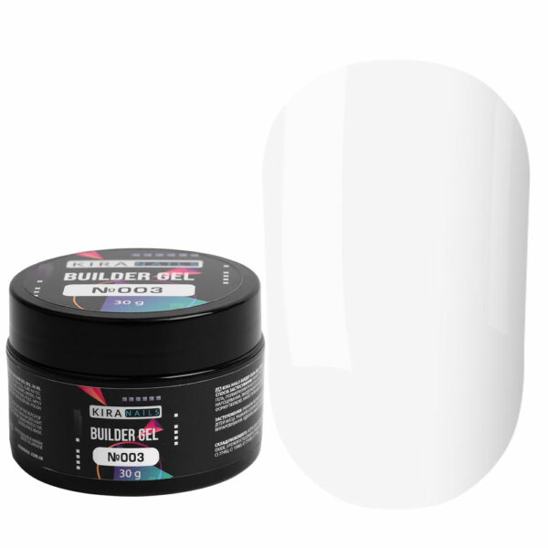 Kira Nails - Builder Gel 003, 30 g - ג'ל בנייה בילדר ג'ל 30 גרם - 003
