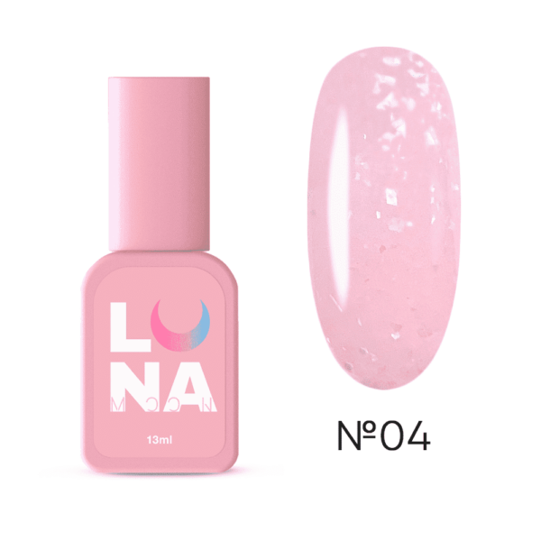 LUNA MOON - Камуфлююча база Crystal Base 13ml №4