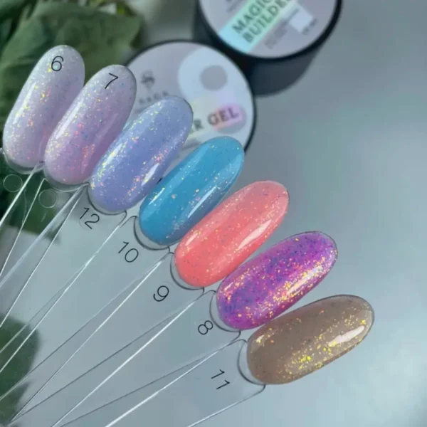 SAGA - Гель камуфлюючий Builder Gel Magic, 15 мл №07 - Image 2