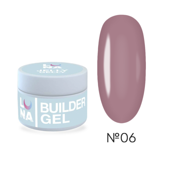 LUNA MOON - Гель-желе Jelly Gelly №6 15ml